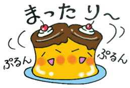 pururun  pudding sticker #5482577