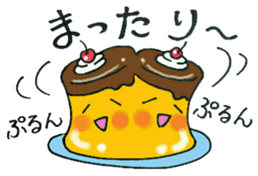 pururun pudding sticker #5482577