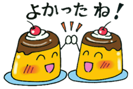 pururun  pudding sticker #5482578