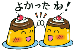 pururun pudding sticker #5482578
