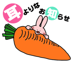 Colorful Happy Rabbit sticker #5482619