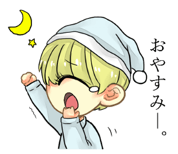 cyclops boy sticker #5483181