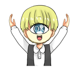 cyclops boy sticker #5483188