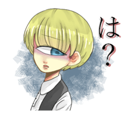 cyclops boy sticker #5483195