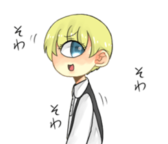cyclops boy sticker #5483199