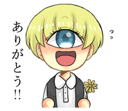 cyclops boy sticker #5483200