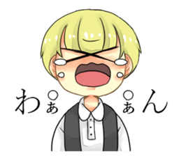 cyclops boy sticker #5483202