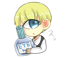 cyclops boy sticker #5483203