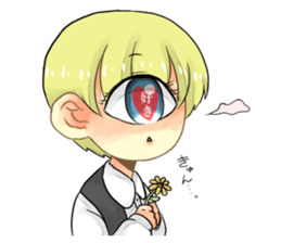 cyclops boy sticker #5483210