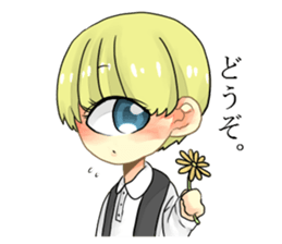 cyclops boy sticker #5483212