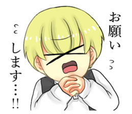 cyclops boy sticker #5483217