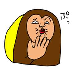 animal-zoo!Gorilla-san and Giraffe-san sticker #5483701