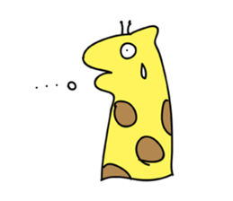 animal-zoo!Gorilla-san and Giraffe-san sticker #5483715