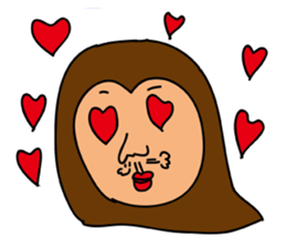 animal-zoo!Gorilla-san and Giraffe-san sticker #5483726