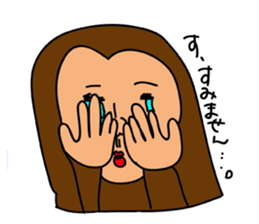 animal-zoo!Gorilla-san and Giraffe-san sticker #5483733