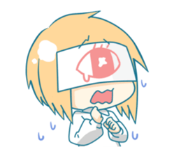 Blindfold Mr. sticker #5484032