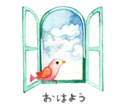 Living like a picture book. sticker #5484118