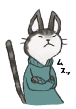 sweater cat sticker #5484758