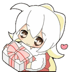 Sticker of original characters