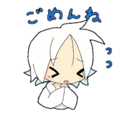 Sticker of original characters sticker #5484866