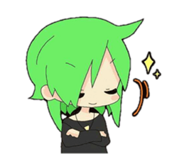 Sticker of original characters sticker #5484870