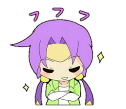 Sticker of original characters sticker #5484893