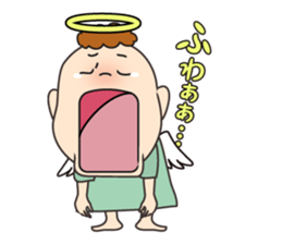 Human angels sticker #5485333