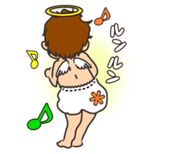 Human angels sticker #5485339