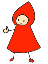 A little red riding hood sticker #5485860