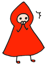 A little red riding hood sticker #5485863
