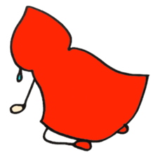 A little red riding hood sticker #5485867