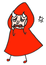 A little red riding hood sticker #5485870