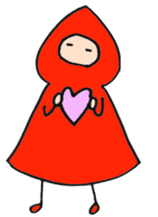 A little red riding hood sticker #5485872