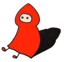 A little red riding hood sticker #5485880