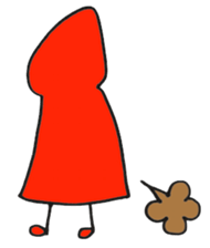 A little red riding hood sticker #5485882