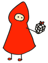A little red riding hood sticker #5485884