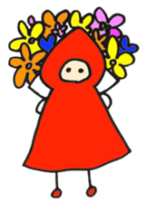 A little red riding hood sticker #5485885