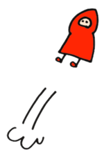 A little red riding hood sticker #5485888