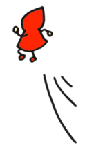 A little red riding hood sticker #5485892