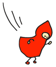 A little red riding hood sticker #5485893