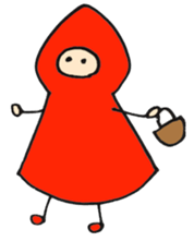 A little red riding hood sticker #5485895
