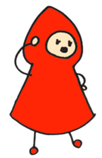 A little red riding hood sticker #5485899