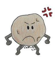 Vegetables and fruit,pleasant friend. sticker #5485917