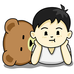 Khaopoon & teddy Bear