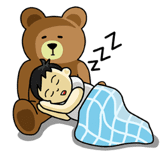 Khaopoon & teddy Bear sticker #5486227