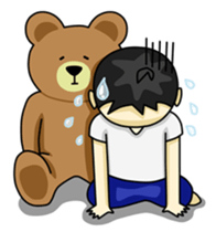 Khaopoon & teddy Bear sticker #5486231