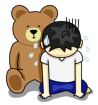 Khaopoon & teddy Bear sticker #5486231