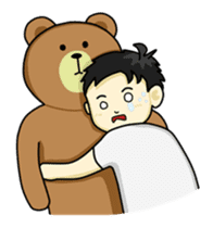 Khaopoon & teddy Bear sticker #5486244