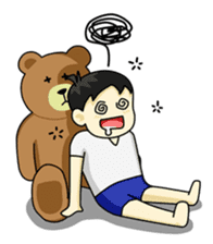 Khaopoon & teddy Bear sticker #5486248