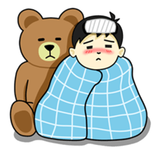Khaopoon & teddy Bear sticker #5486251